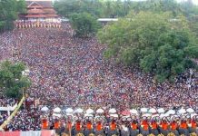 തൃശ്ശൂര് പൂരം: ഘടക പൂരങ്ങളുടെ സമയക്രമം